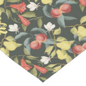 Natuur wonderland van vruchten en bloemen korte tafelloper (Hoek)