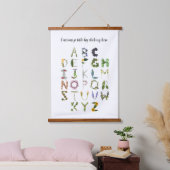  Natuur Woodland Alphabet Hanging Tap Hangend Wandkleed (Slaapkamer)