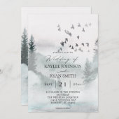 Natuur woud en vogelweddenschap kaart (Voorkant / Achterkant)