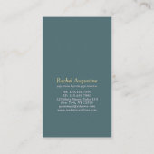 Natuur YOGA Verborgen Tekst Reiki Master 5 Klasse Klantenkaartje (Achterkant)