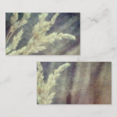 natuur zachte kleuren distressed foto art visitekaartje (Voorkant / Achterkant)