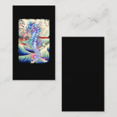 Natuur Zee paardjes Visitekaartje (Voorkant / Achterkant)