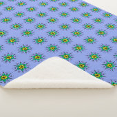 Natuur Zen Patroon Sherpa Deken (3/4)
