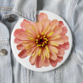 Natuur Zinnia Floral Flower Ronde Button 6,0 Cm (In situ)