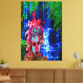 Natuur Zombie Canvas Afdruk (Insitu (Woonkamer))