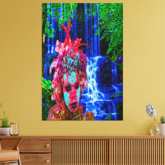 Natuur Zombie Canvas Afdruk (Insitu (Woonkamer))