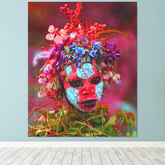 Natuur Zombie Canvas Afdruk (Insitu (Houten vloer))