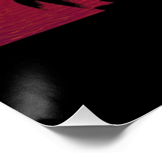 Natuur zonnepalmbomen perfect poster (Hoek)