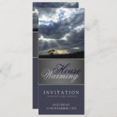 Natuur Zonnestralen Huis Warming Invitation Kaart (Voorkant / Achterkant)