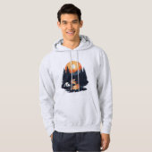 Natuur Zonsondergang Mountain Hoodie (Voorkant volledig)