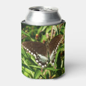 Natuur zwarte zweetstaafvlinder Fotografie Blikjeskoeler (Blikje Voorkant)