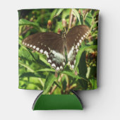 Natuur zwarte zweetstaafvlinder Fotografie Blikjeskoeler (Voorkant)