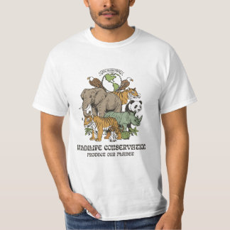 Natuurbescherming – Bescherm Onze Planeet Eco Gua T-shirt
