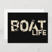 NATUURBOOT | BRIEFKAART (Voorkant / Achterkant)