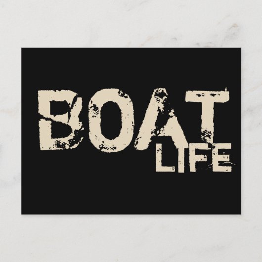 NATUURBOOT | BRIEFKAART (Voorkant)