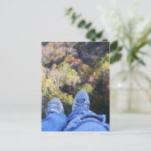 Natuurbrug in liefde briefkaart (Staand voorkant)