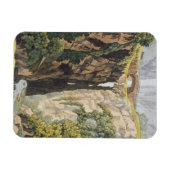 Natuurbrug, Valle d'Icononzo (kleurenlitho) Magneet (Horizontaal)