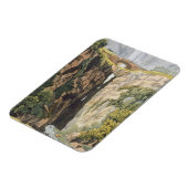 Natuurbrug, Valle d'Icononzo (kleurenlitho) Magneet (Linkerzijde)
