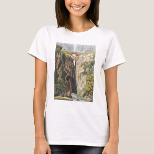 Natuurbrug, Valle d'Icononzo (kleurenlitho) T-shirt