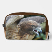 Natuurfoto van Roodstaartbuizerd Toilettasje (Voorkant)