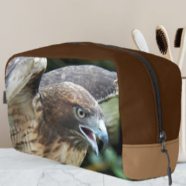 Natuurfoto van Roodstaartbuizerd Toilettasje