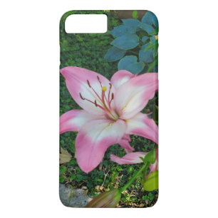 Natuurfotografie Mooie Roze Lelie Bloemen iPhone 8/7 Plus Hoesje