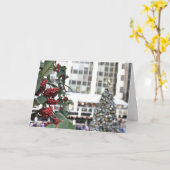 Natuurhistorisch Museum Londen Tree Skating Rink Kaart (Gele Bloem)