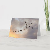 Natuurkaart voor het vieren van de laatste chemoku kaart (Voorkant)