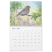 Natuurkalender met kunst van kunstenaar Molly Harr Kalender (Mar 2027)
