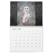 Natuurkalender met kunst van kunstenaar Molly Harr Kalender (Jan 2027)