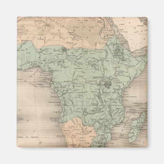 Natuurkunde Afrika Magneet (Voorkant)