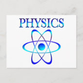 Natuurkunde Briefkaart (Voorkant)