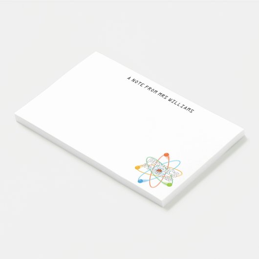 NATUURKUNDE, DAT IS DE WET Plezierige Wetenschap Post-it® Notes (Schuin)