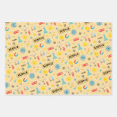 Natuurkunde en wetenschapsliefhebber inpakpapier vel (Voorkant)