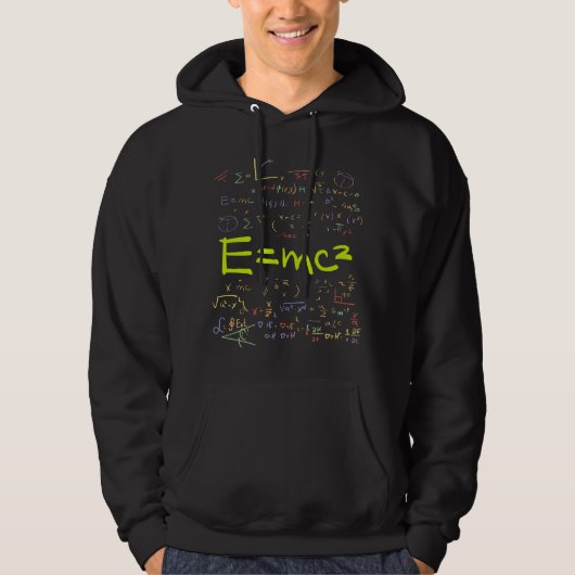 Natuurkunde en Wiskunde — Formuleras EMC2 Hoodie (Voorkant)