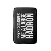 Natuurkunde geeft me een grote Hadron Badmat (Voorkant Verticaal)