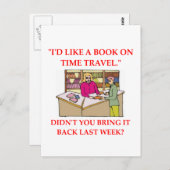 natuurkunde grap briefkaart (Voorkant / Achterkant)