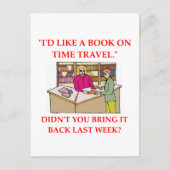 natuurkunde grap briefkaart (Voorkant)