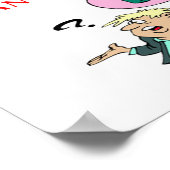 natuurkunde grap poster (Hoek)