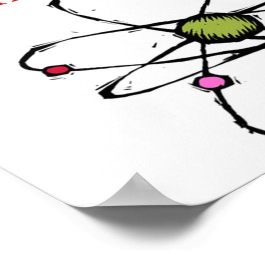 natuurkunde grap poster (Hoek)