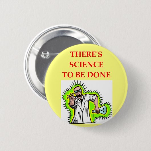 natuurkunde grap ronde button 5,7 cm (Voorkant /achterkant)