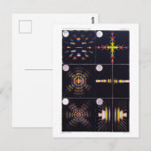 Natuurkunde Handboek Illustratie van gekleurde rin Briefkaart (Voorkant / Achterkant)