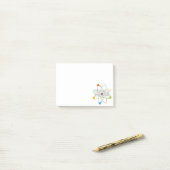 NATUURKUNDE HET IS DE WET Funny Science Quote Post-it® Notes (Op bureau)