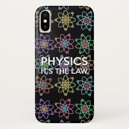 NATUURKUNDE. HET IS DE WET Wetenschap Case-Mate iPhone Case (Achterkant)