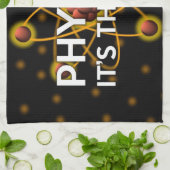 NATUURKUNDE. HET IS DE WET Wetenschap Theedoek (Gevouwen)