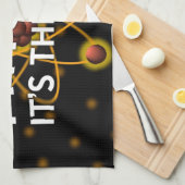 NATUURKUNDE. HET IS DE WET Wetenschap Theedoek (Quarter Fold)