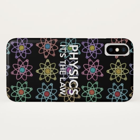 NATUURKUNDE. HET IS DE WETenschap Case-Mate iPhone Case (Achterkant (horizontaal))