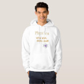 natuurkunde humor hoodie (Voorkant volledig)