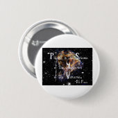 Natuurkunde is de Wetenschap Ronde Button 5,7 Cm (Voorkant /achterkant)