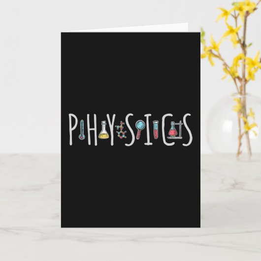 Natuurkunde Kaart (Gele Bloem)